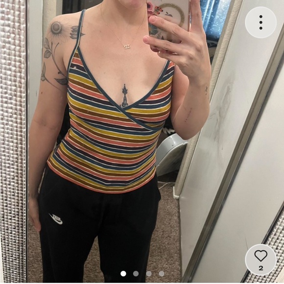Madewell Tops - XXS Madewell multicolored tank top